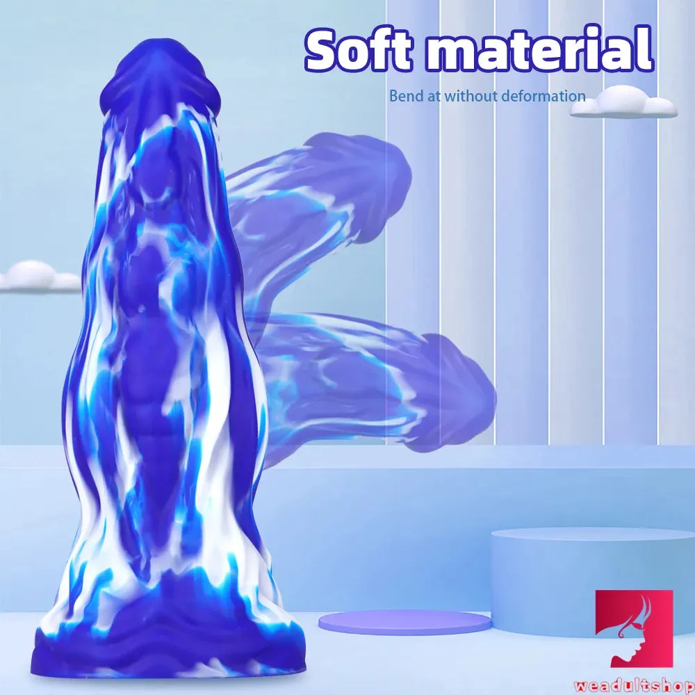 10.8in Mixed Colors Large Thick Dildo BDSM Lifelike Adult Toy
