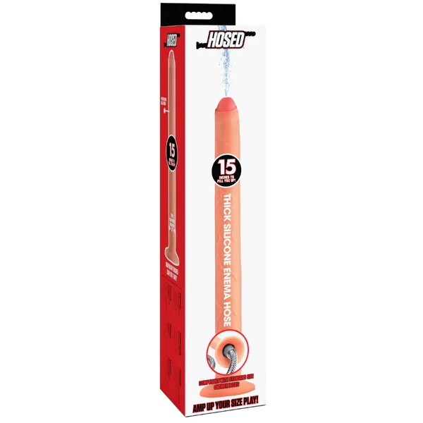 15 Thick Silicone Enema Hose
