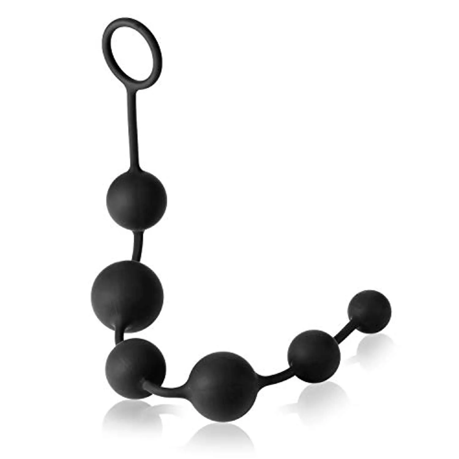 Anal Plug With Anal Bead For Long Anal Sex Toy With Pulling Ring