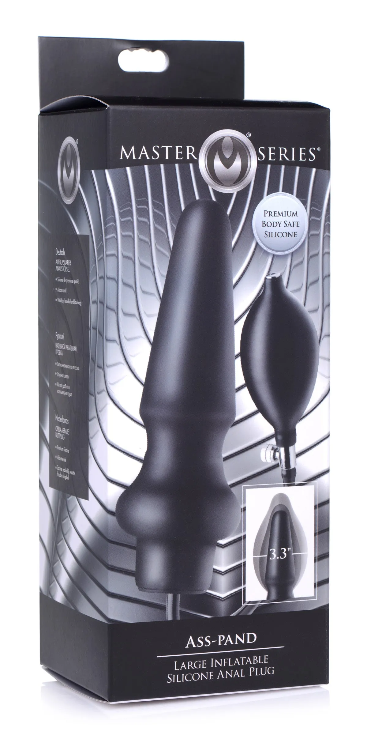 Ass-pand Large Inflatable Anal Plug