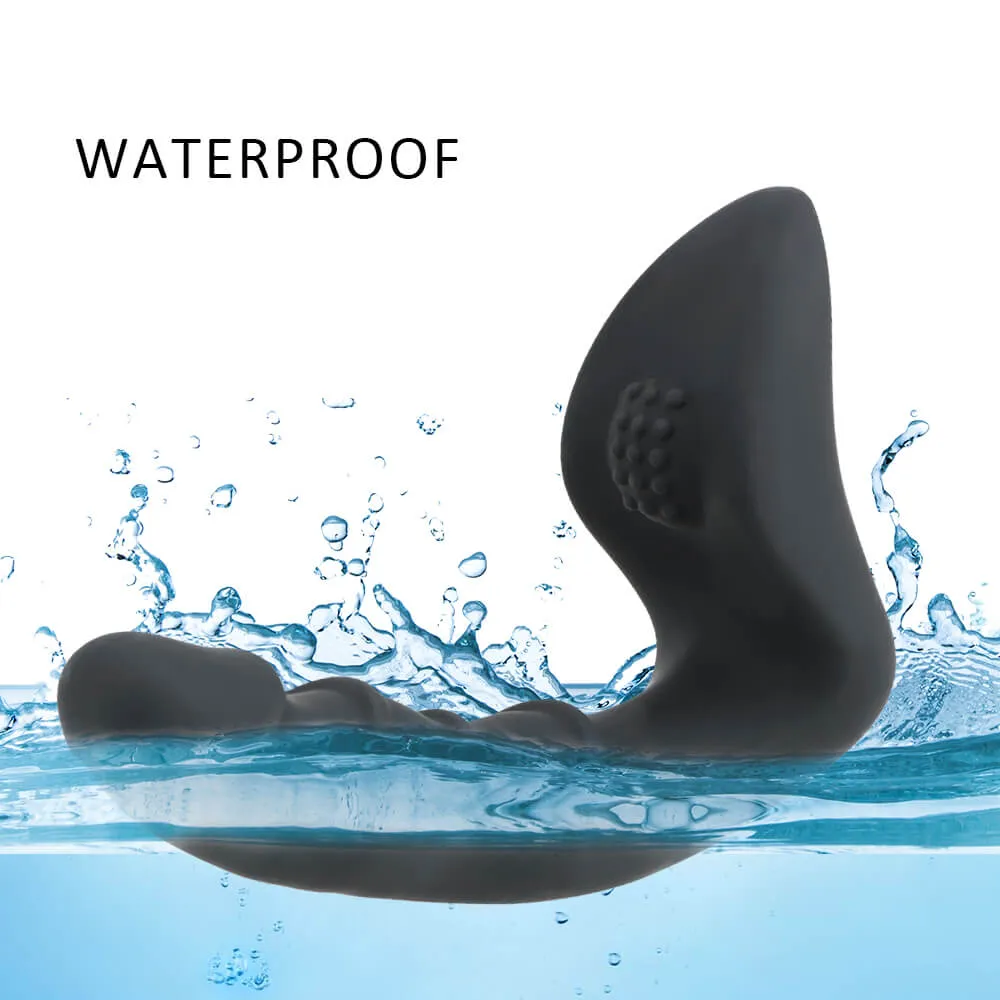 Backyard Vibration Massaging Remote Control Butt Plug For Gay Men