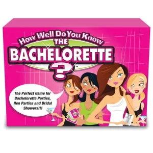 Ball and Chain - How Well Do You Know The Bachelorette Bride Party Trivia Card Game
