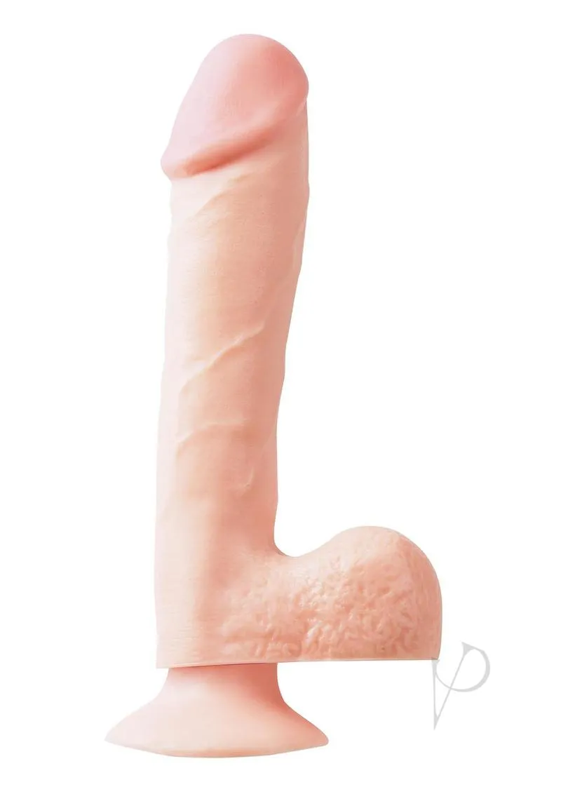 Basix 7.5 Dong Thick W/suction Flesh