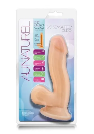 Blush Au Naturel 6.5 Sensa Feel Dildo Beige