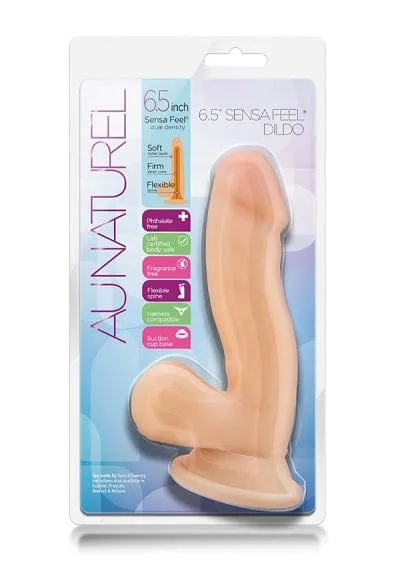 Blush Au Naturel 6.5 Sensa Feel Dildo Beige