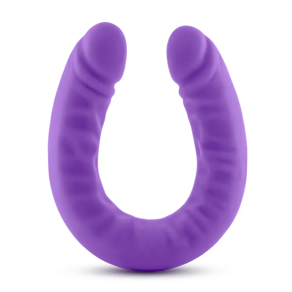 Blush Ruse 18 Silicone Slim Double Dong