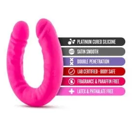 Blush Ruse 18 Silicone Slim Double Dong