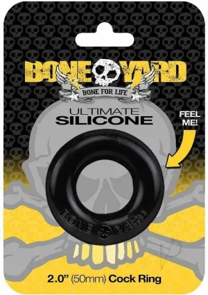 Boneyard Ultimate Silicone Ring Black