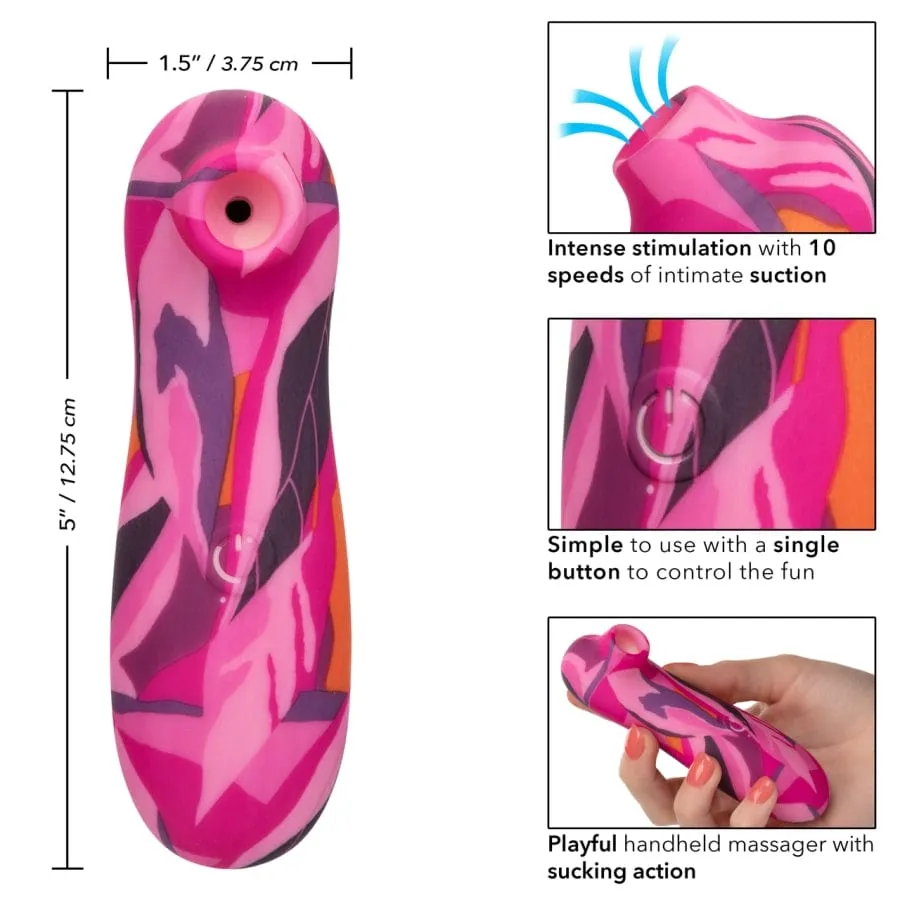 Calexotics Naughty Bits Suck Buddy Playful Massager