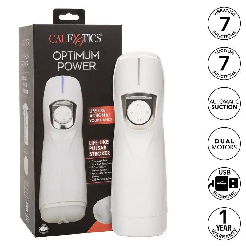 Calexotics Optimum Power Life-like Pulsar Stroker