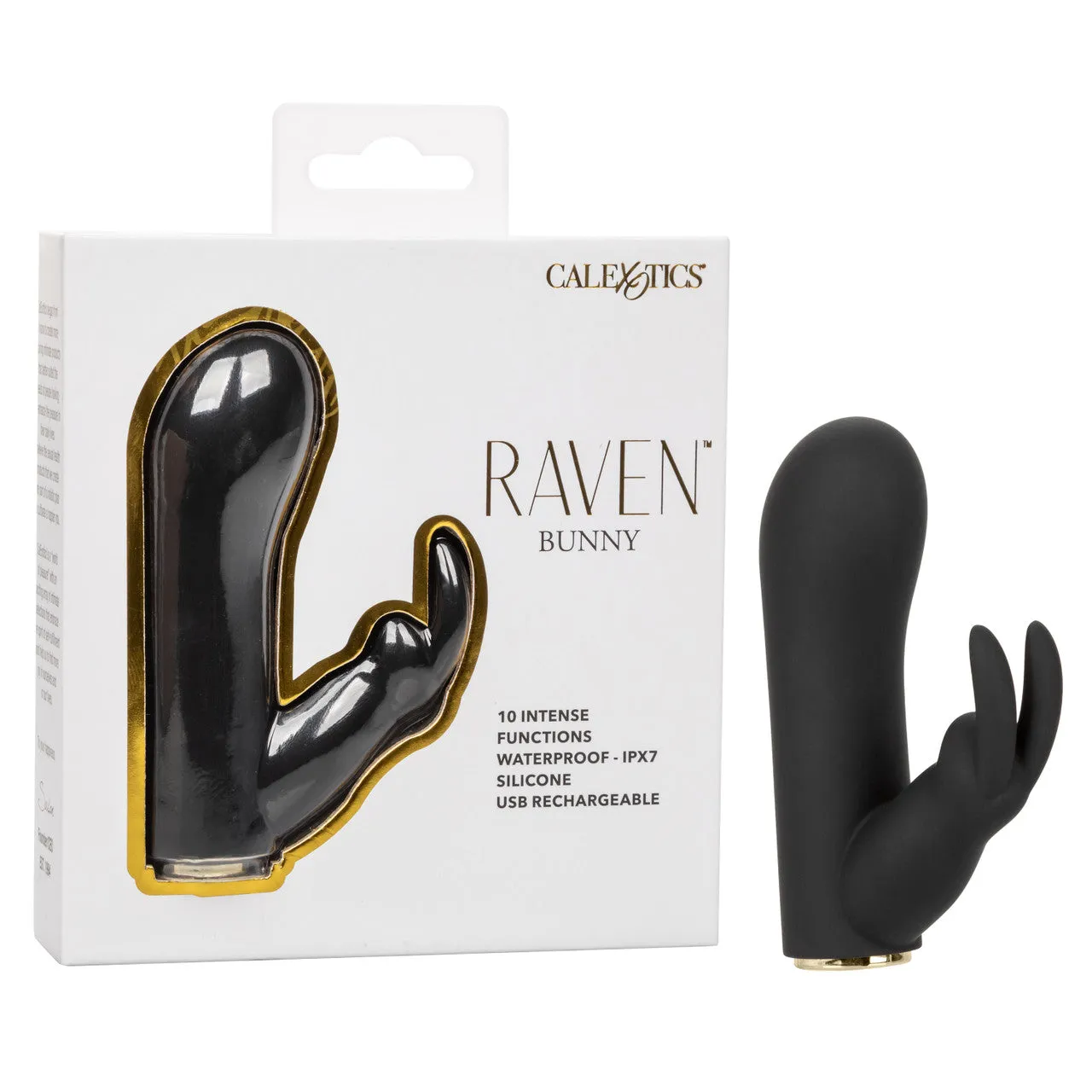 CalExotics Raven Bunny Vibrator Rechargeable