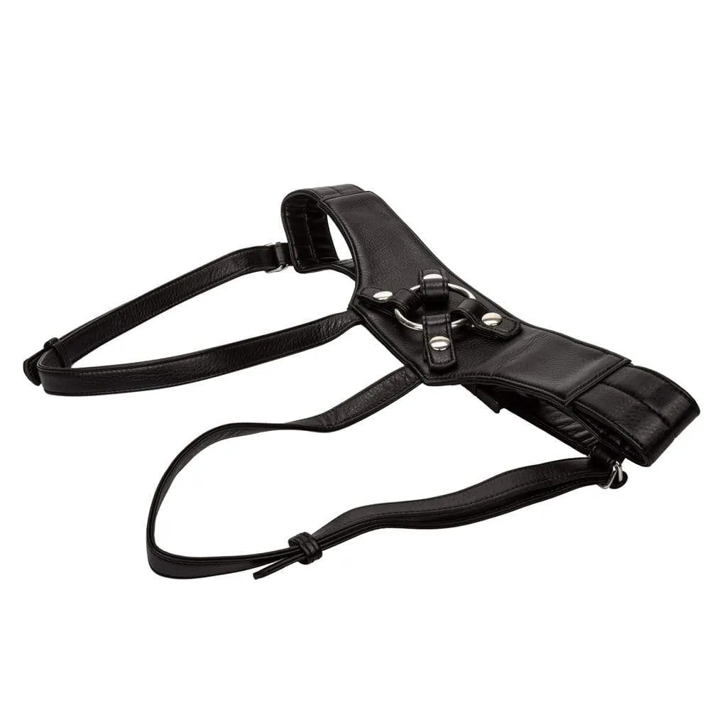 California Exotics - Her Royal Crotchless Strap On Harness The Empress (Black)
