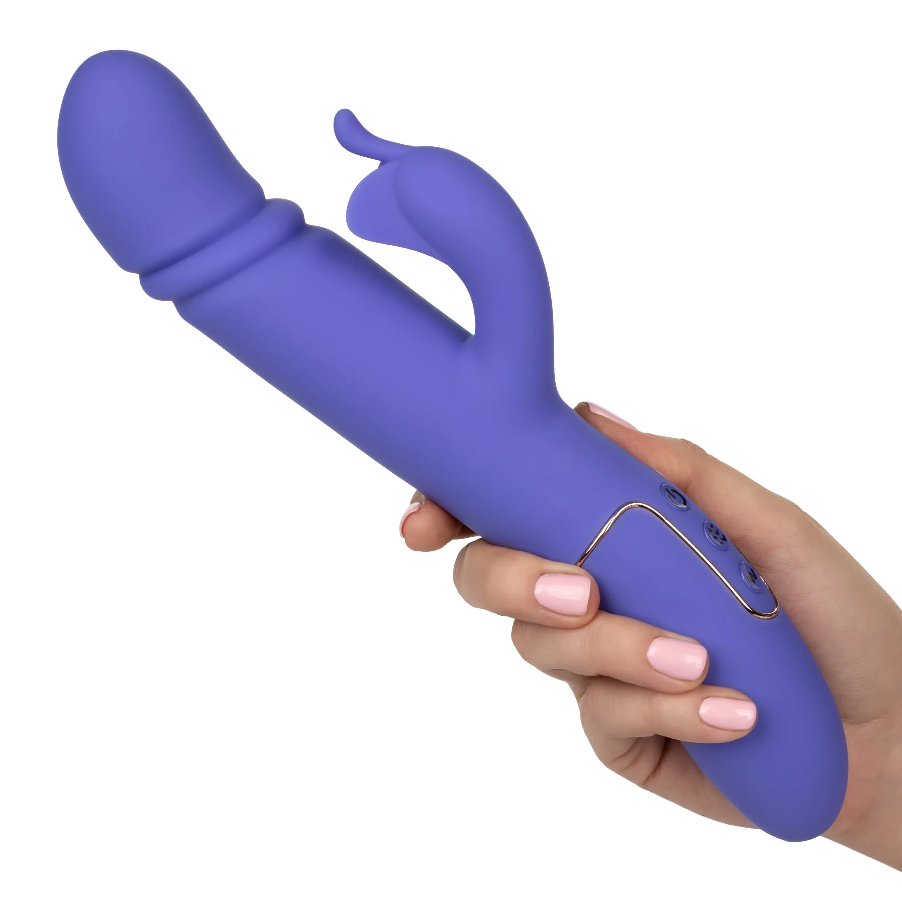 California Exotics - Shameless Seducer Rabbit Vibrator (Purple)