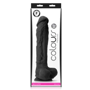 Colours Pleasures 10 Dildo - Black