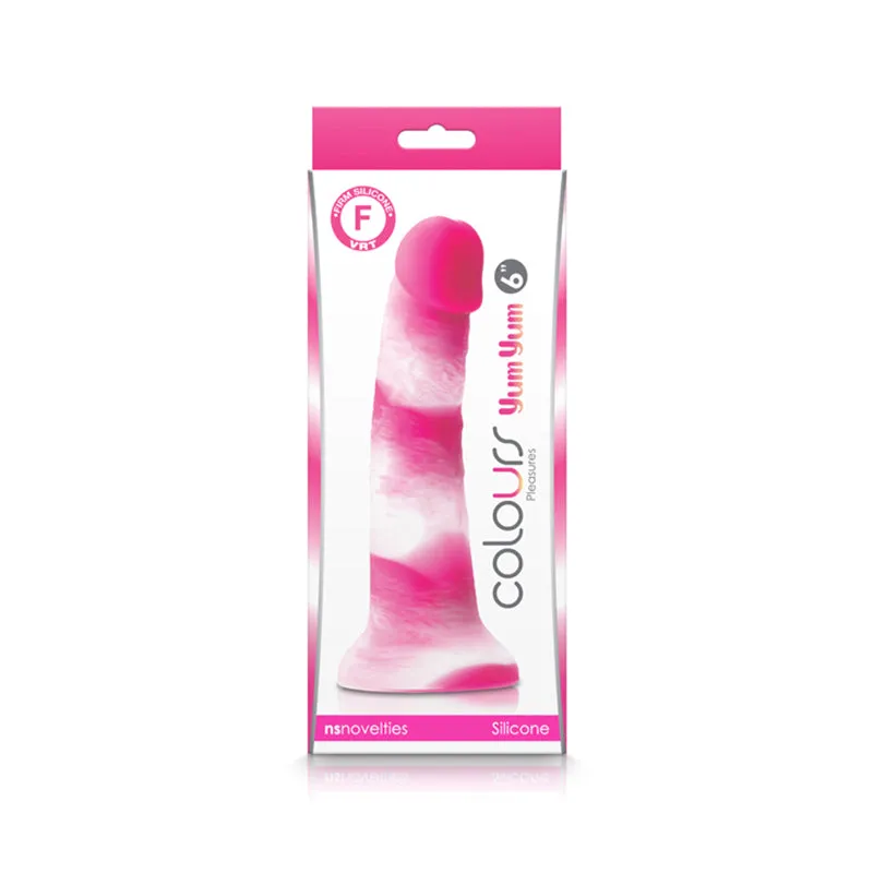 Colours Pleasures Yum Yum 6 Dildo - Pink