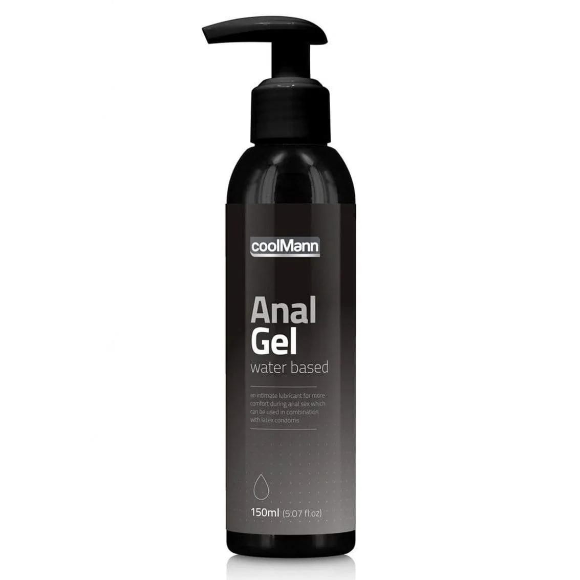 CoolMann - Anal Gel Water Based Lubricant 150ml