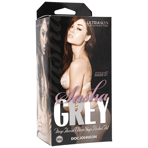 Doc Johnson Signature Strokers Sasha Grey Deep Throat Pocket Pal