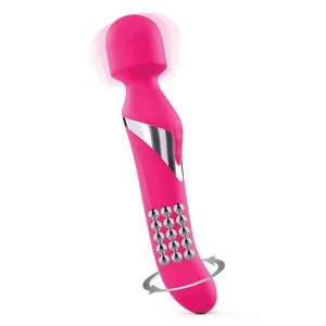 Dorcel - Dual Orgasm Rechargeable Wand Massager (Pink)