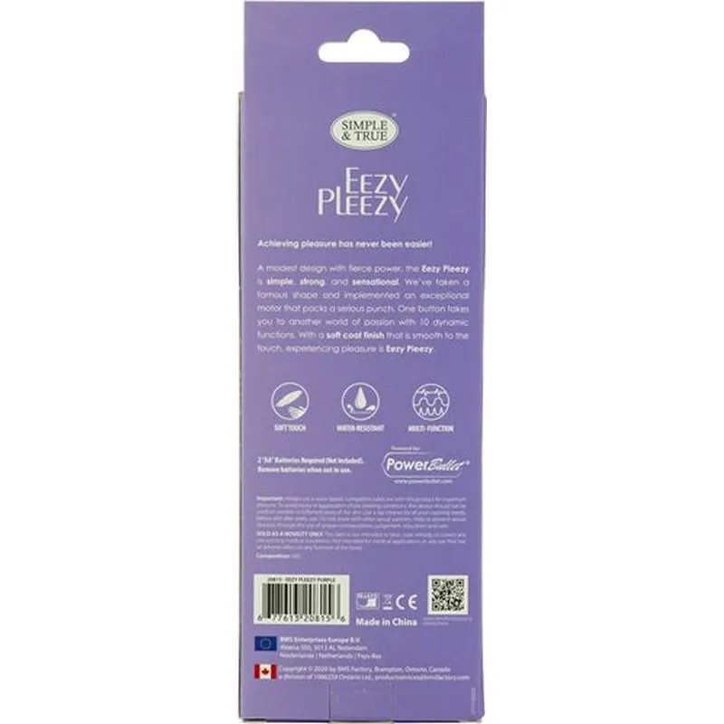 Eezy Pleezy Bullet Vibrator Purple