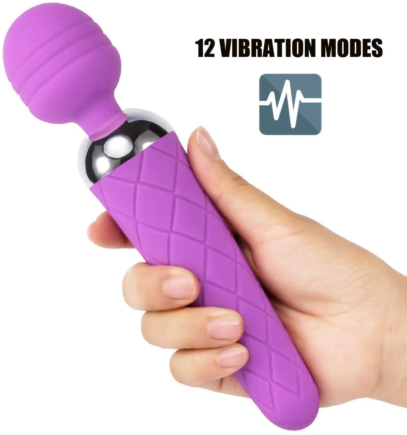 Electric Wand Massager Vibrator For Women Adult Toy