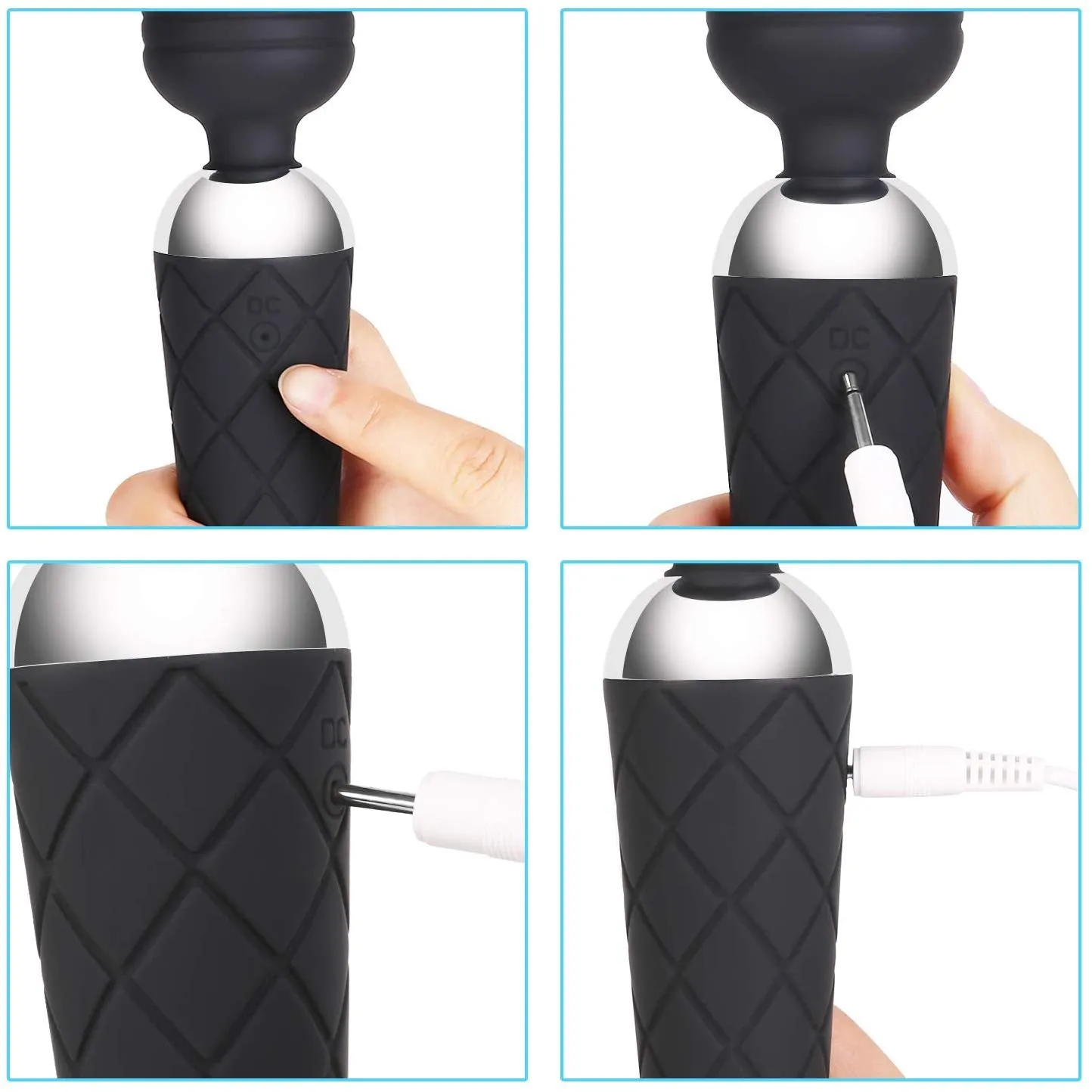 Electric Wand Massager Vibrator For Women Adult Toy