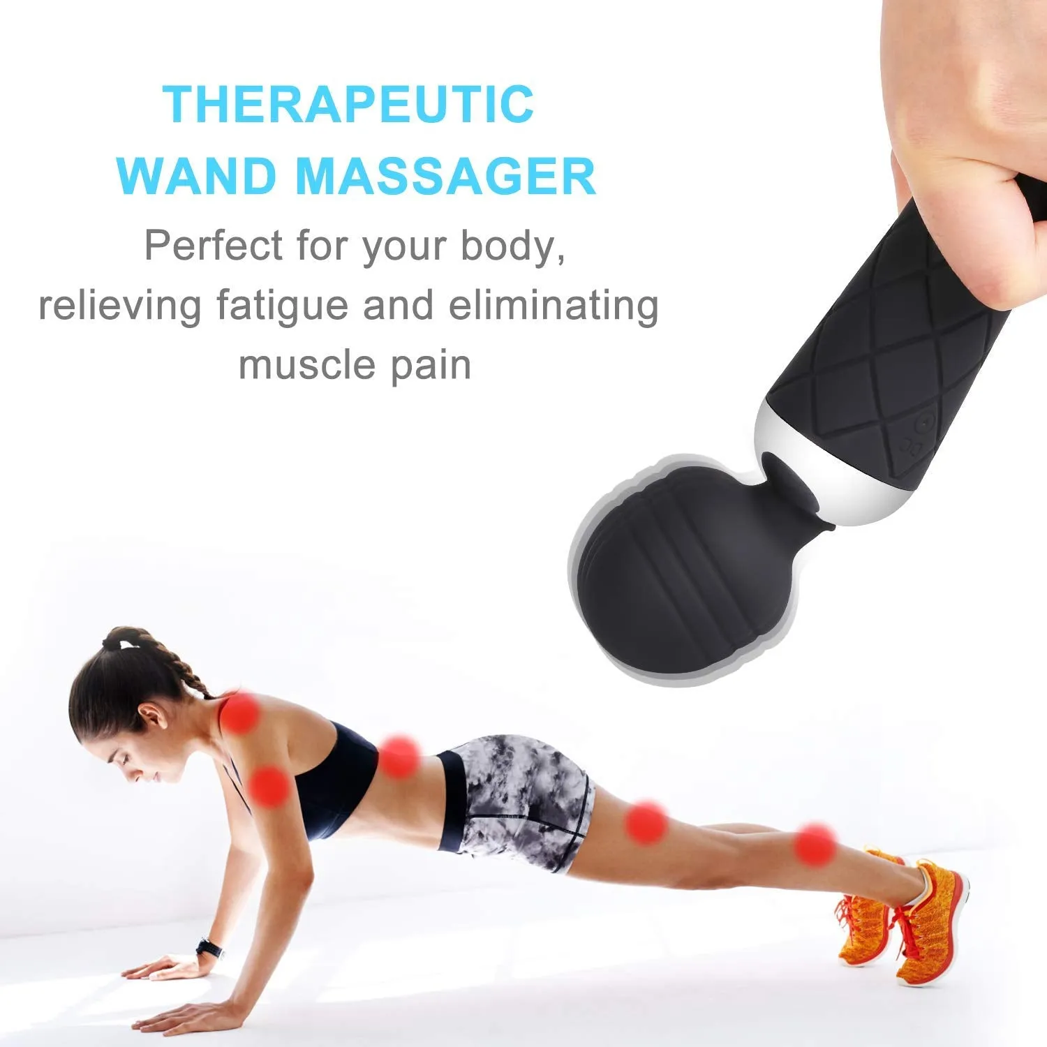 Electric Wand Massager Vibrator For Women Adult Toy