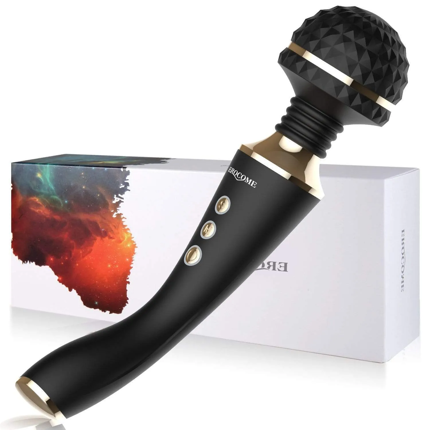 Erocome - CR. Austrilis Wand Massager (Black)