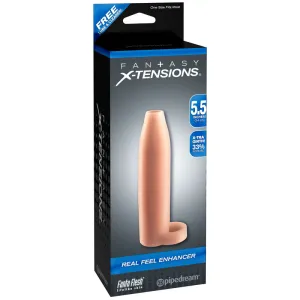 Fantasy X-tensions 5.5 in. Real Feel Enhancer Open-Ended Sling Beige