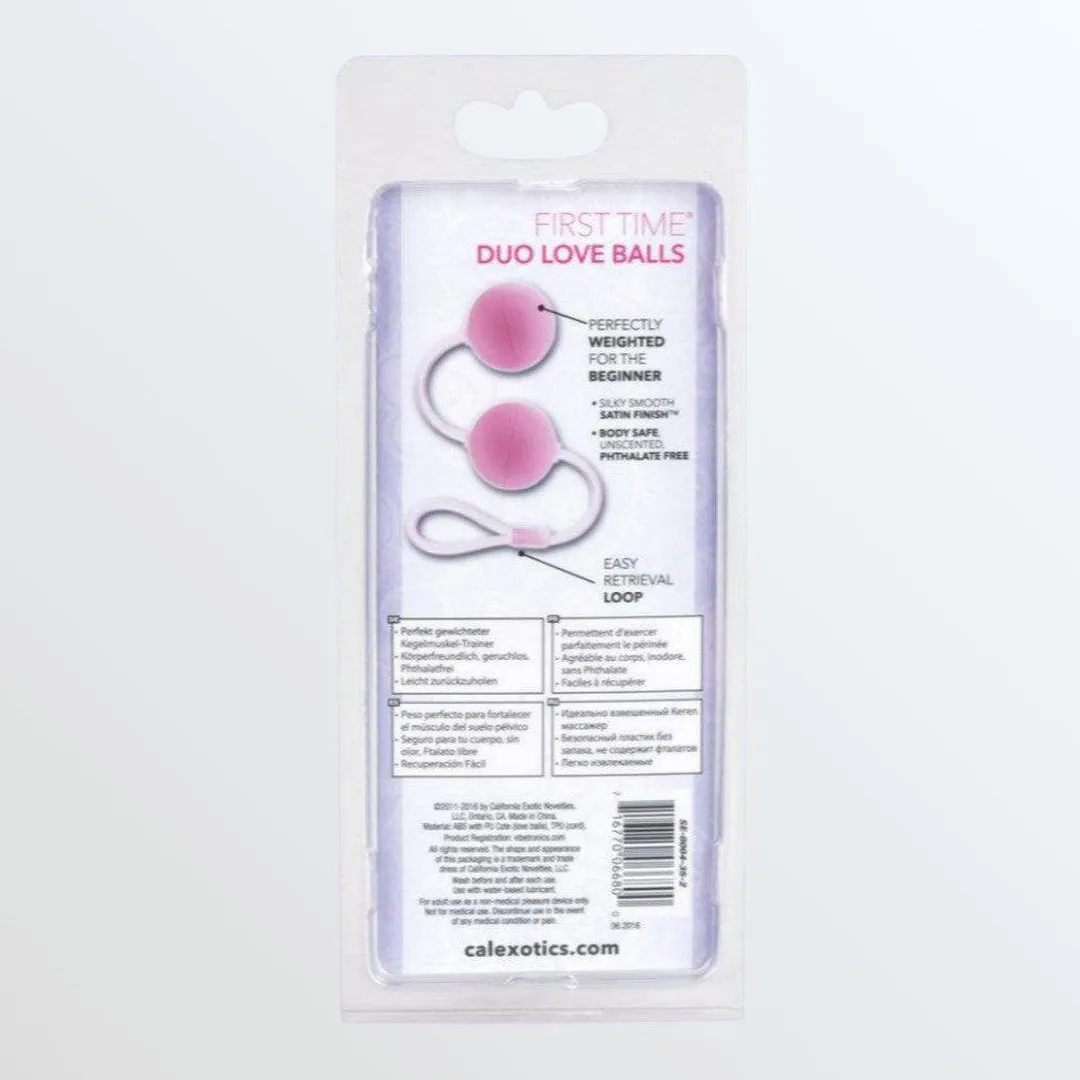 First Time Love Balls Duo Lovers - Pink