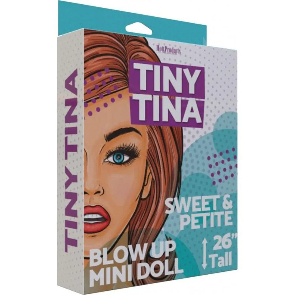 Hott Products Tiny Tina Blow Up Mini Doll