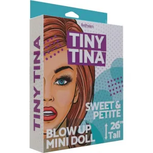 Hott Products Tiny Tina Blow Up Mini Doll