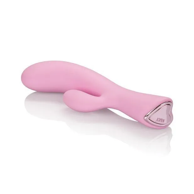 Jopen - Amour Rechargeable Silicone Dual G Rabbit Vibrator (Pink)