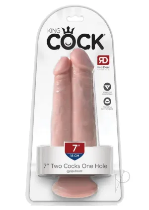 Kc 7 Two Cocks In One Hole Flesh