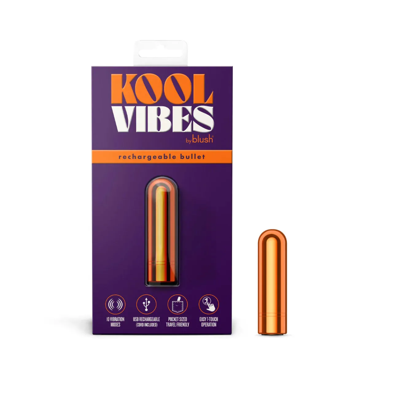 Kool Vibes Mini Vibrating Bullet by Blush Novelties