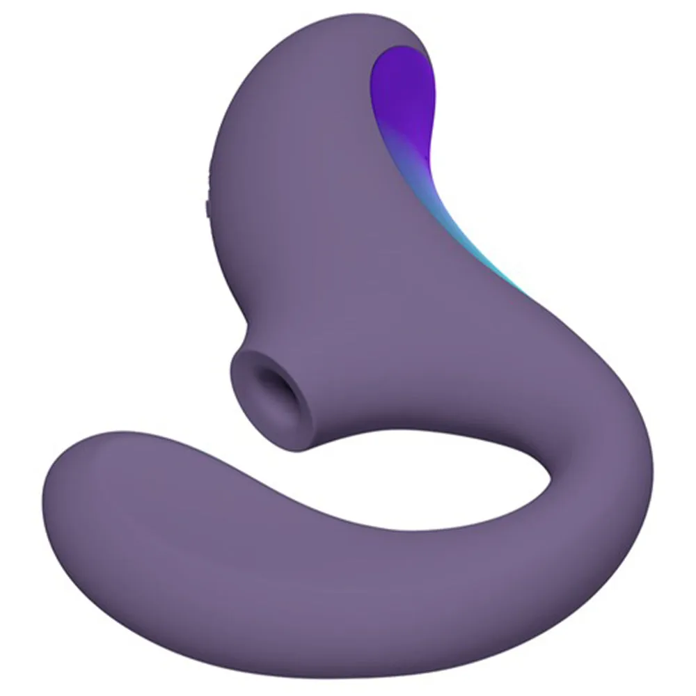 Lelo Enigma Double Sonic Triple Clitoral Stimulator APP Vibrator Purple