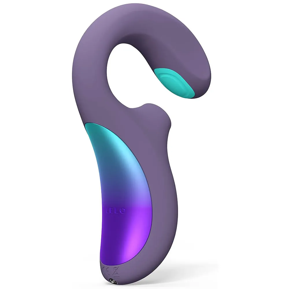 Lelo Enigma Double Sonic Triple Clitoral Stimulator APP Vibrator Purple