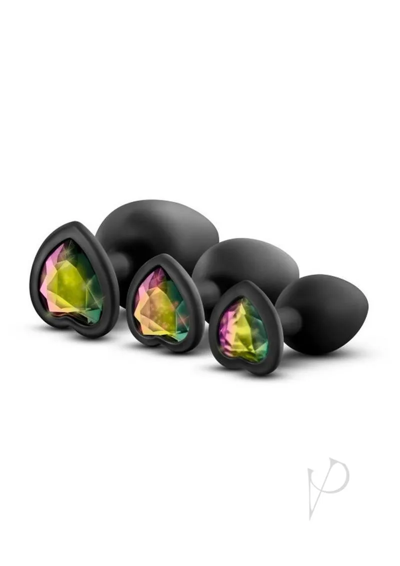 Luxe Bling Plugs Train Kit Blk/rainbow