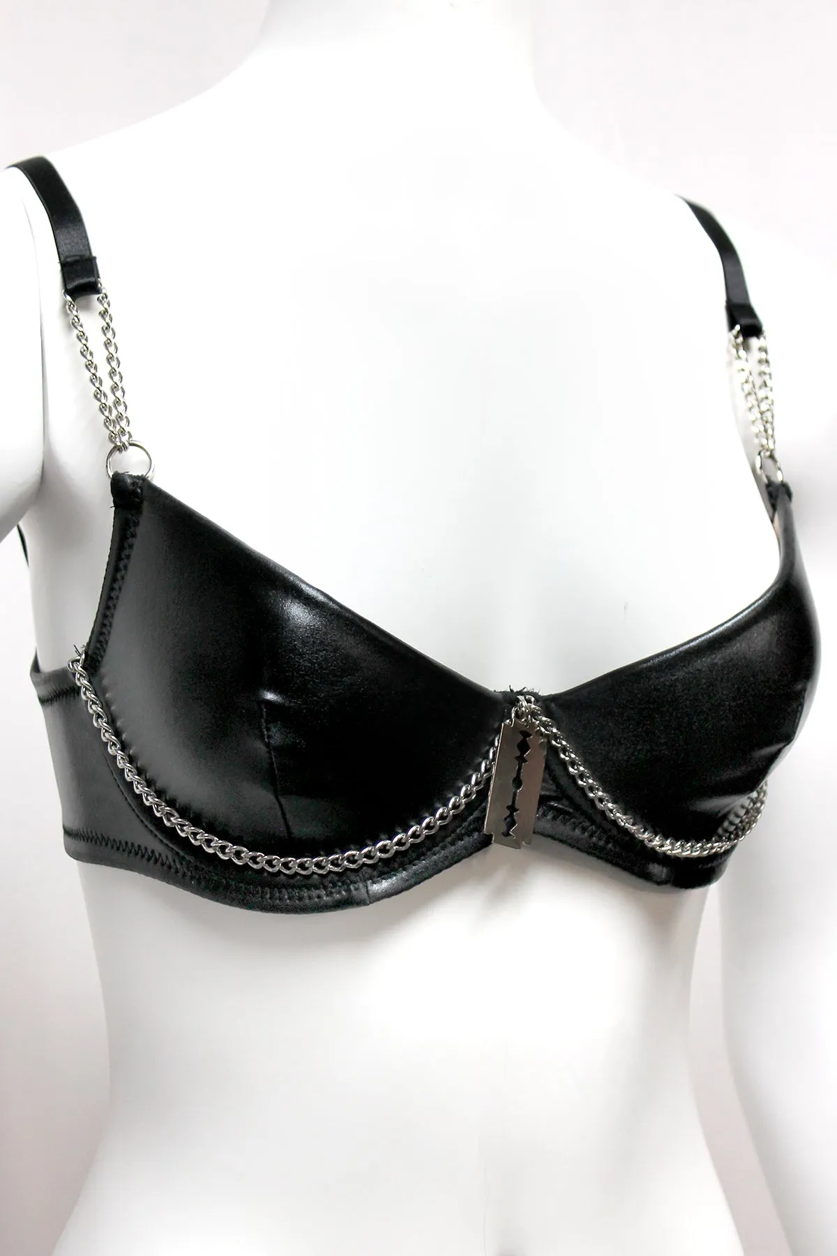 Masochist Molded Underwire Chain Bra