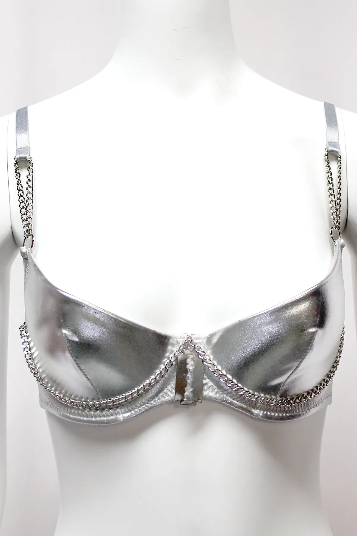 Masochist Molded Underwire Chain Bra