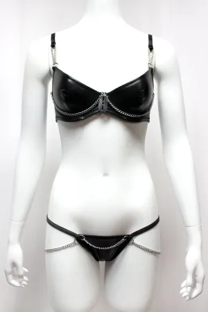 Masochist Molded Underwire Chain Bra