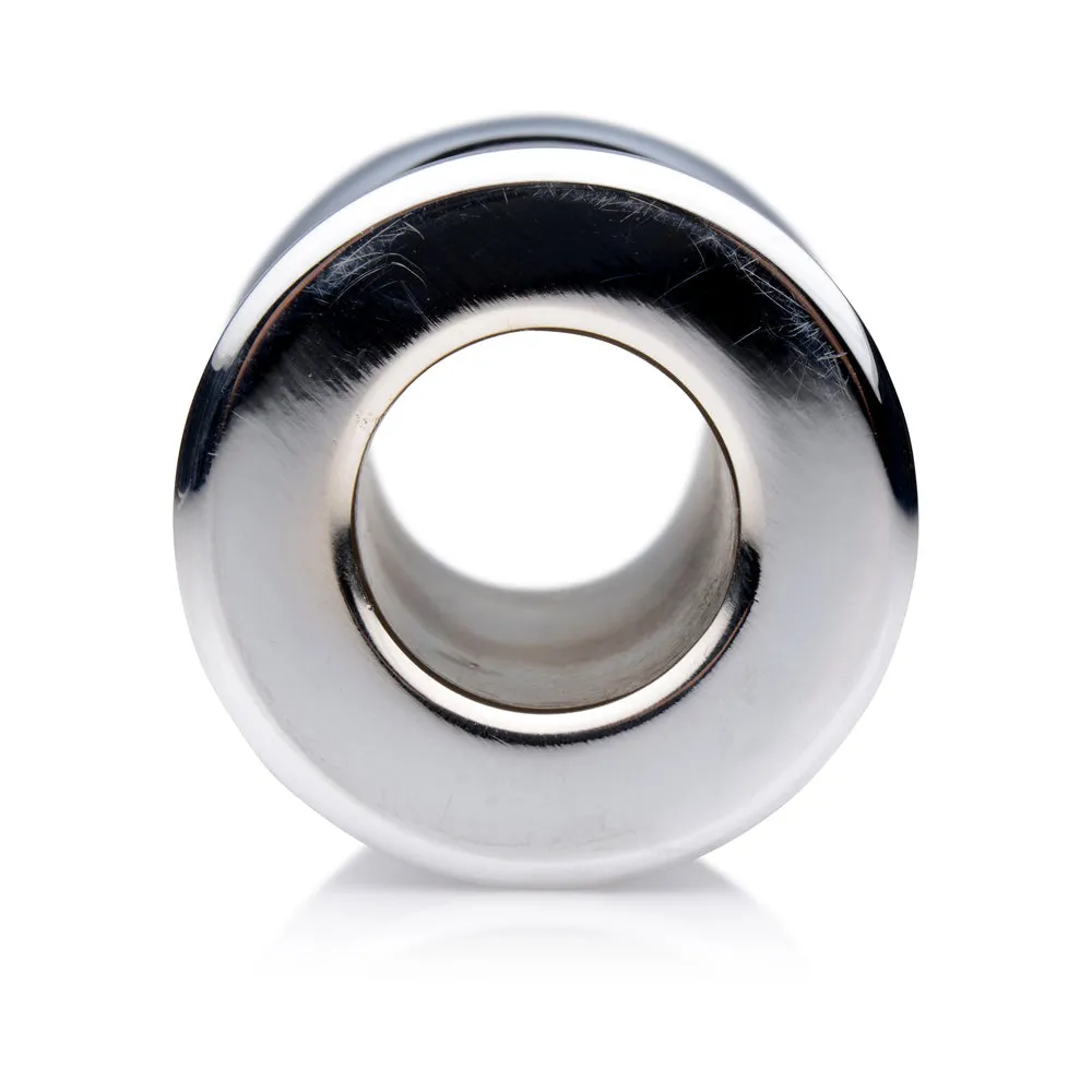 Master Series Small Abyss Steel Hollow Anal Plug