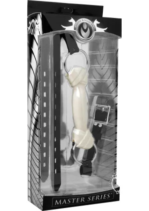 Ms Silicone Bone Gag - White