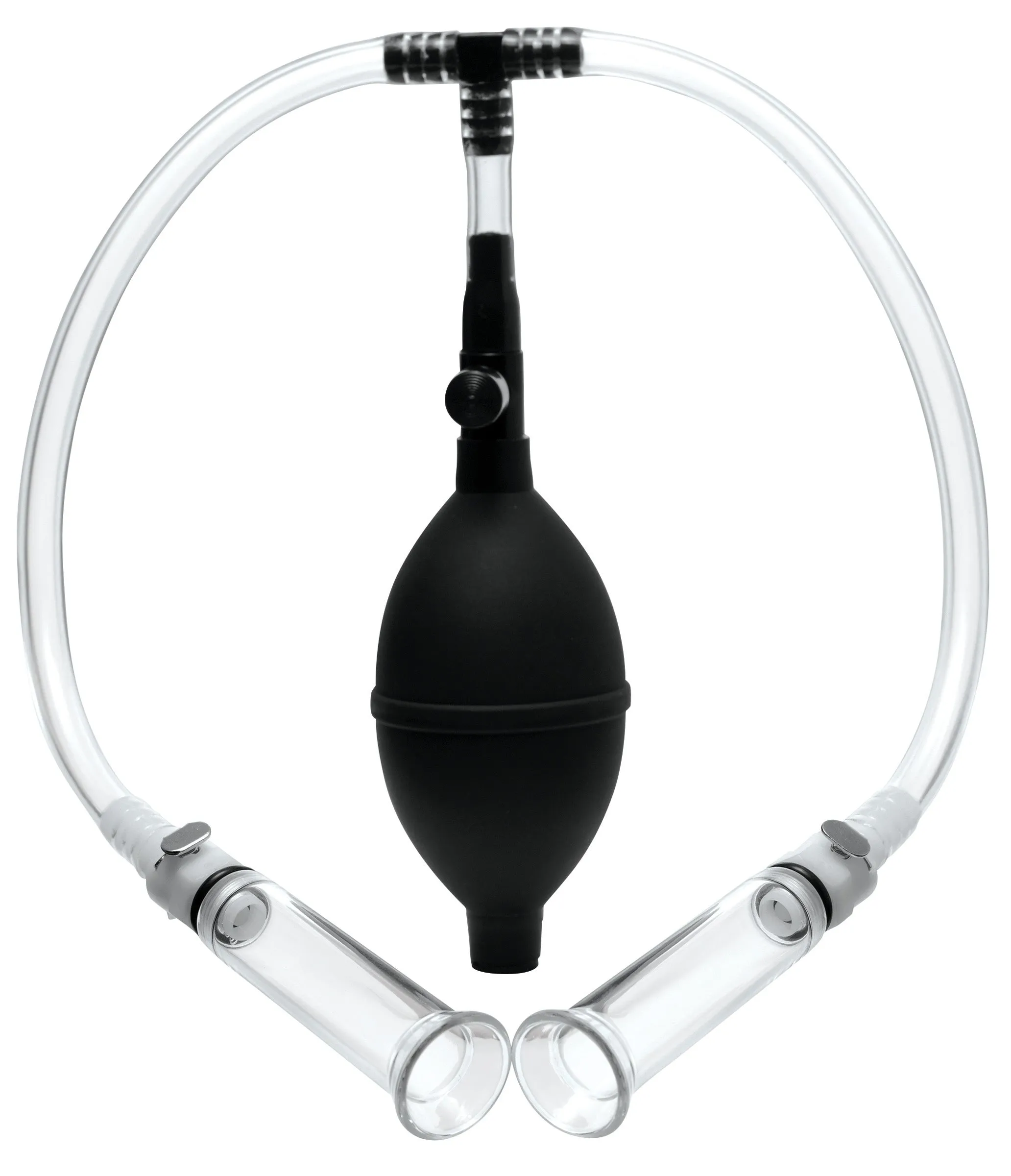 Nipple Pumping System with Dual Cylinders