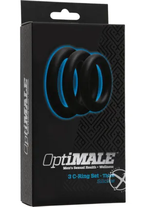 Optimale 3 C-ring Thick Set Black