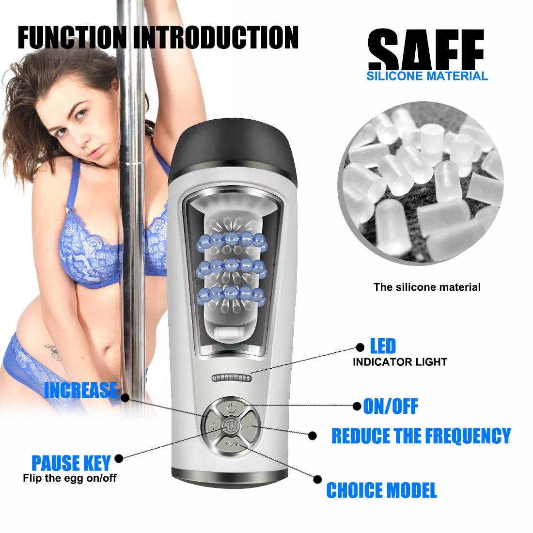 Penis Milking Machine Male Cock Massage Toy Sexmachines