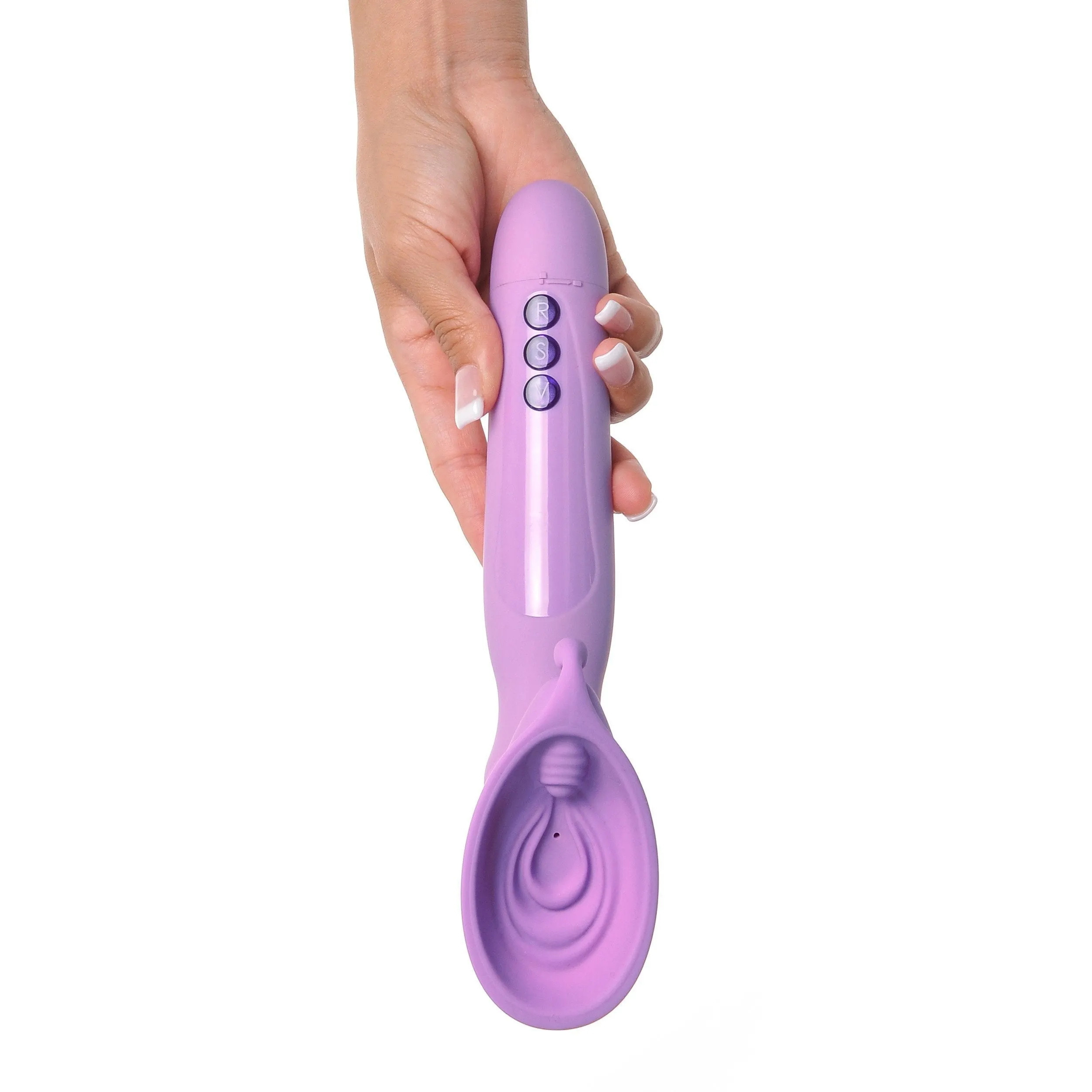 Pipedream - Fantasy For Her Vibrating Roto Suck-Her Clit Massager (Purple)