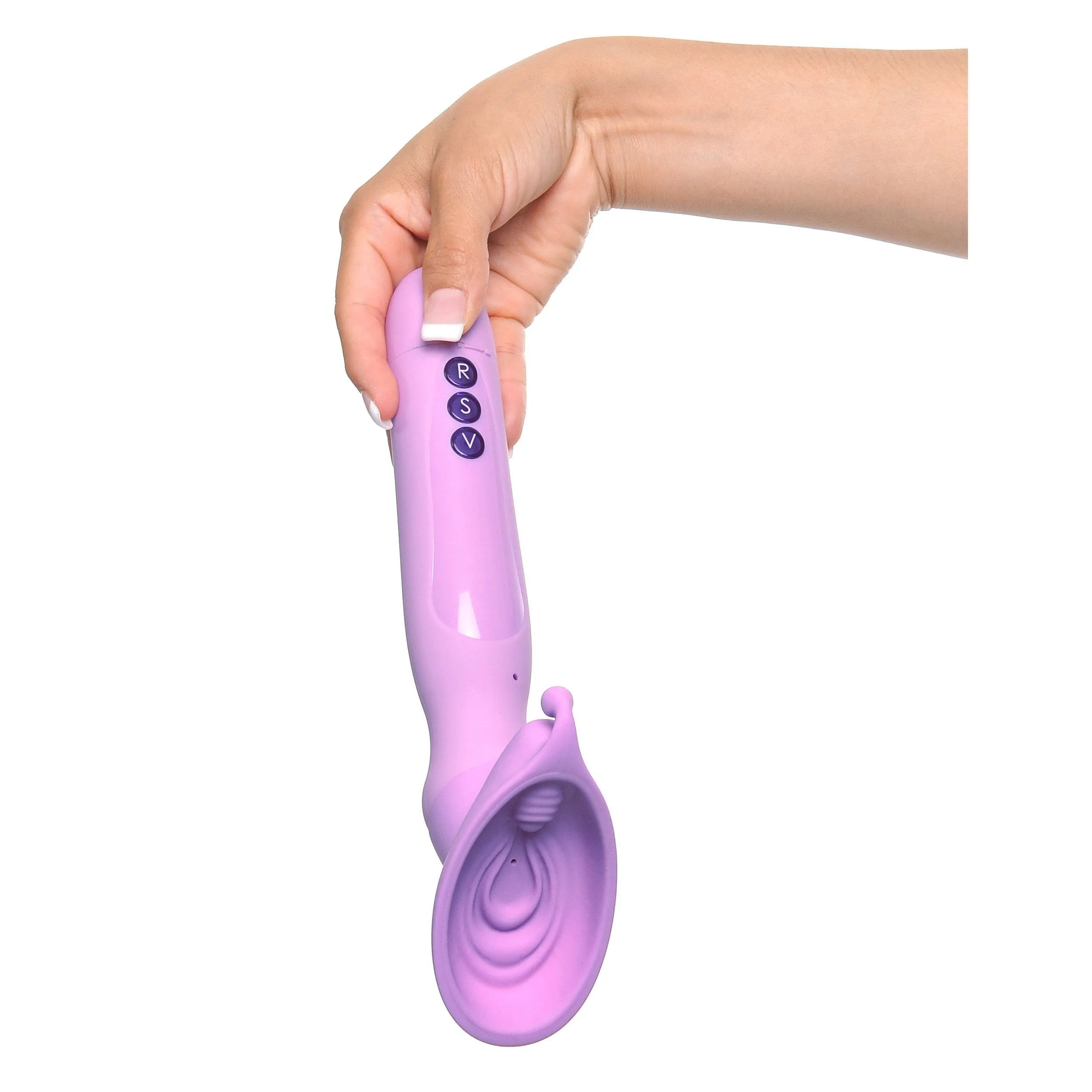 Pipedream - Fantasy For Her Vibrating Roto Suck-Her Clit Massager (Purple)