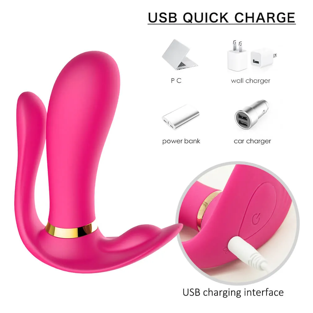 Real Feel Vibrator Heating Stimulator Remote Control Vibrator