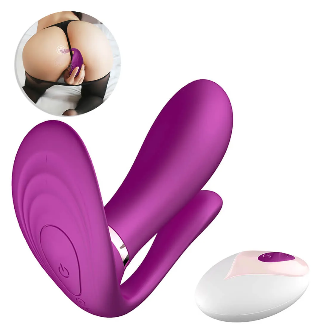 Real Feel Vibrator Heating Stimulator Remote Control Vibrator