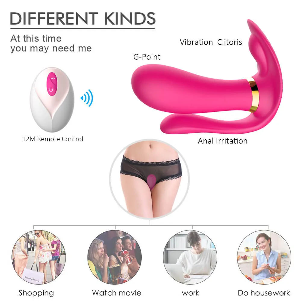 Real Feel Vibrator Heating Stimulator Remote Control Vibrator